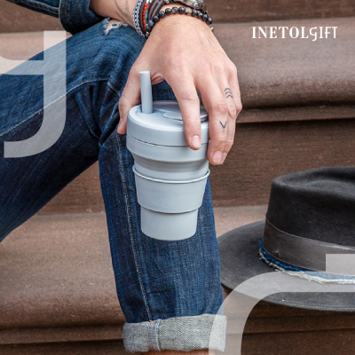 Mayor Collapsible Cup - Drinkware & Tumblers corporate gift by Inetolgift