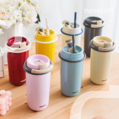 Mosh! Latte Tumbler With Straw (480ml) - Drinkware & Tumblers corporate gift by Inetolgift