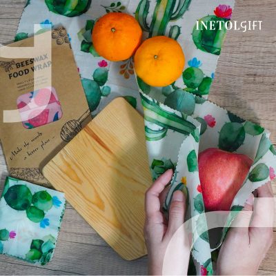 Beeswax Food Wrap - Sustainable & Eco Lifestyle corporate gift by Inetolgift