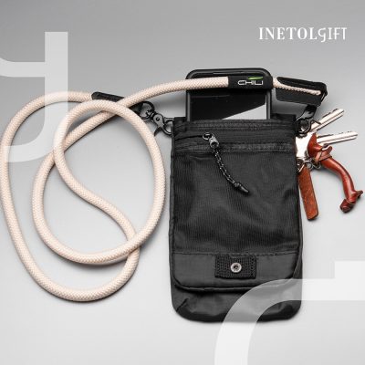 Phone Sacoche With 10.00mm Rope Strap - Bags & Travel Accessories corporate gift by Inetolgift