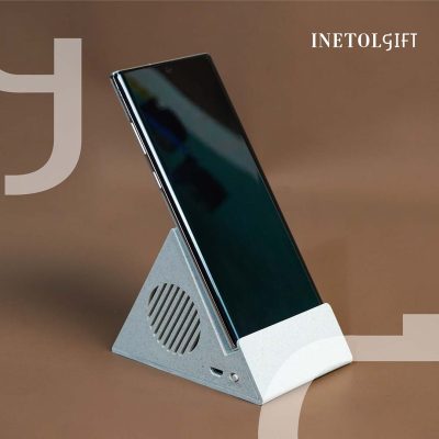 Nature Wave Wireless Charger With Speaker - Tech & Charging Gifts corporate gift by Inetolgift